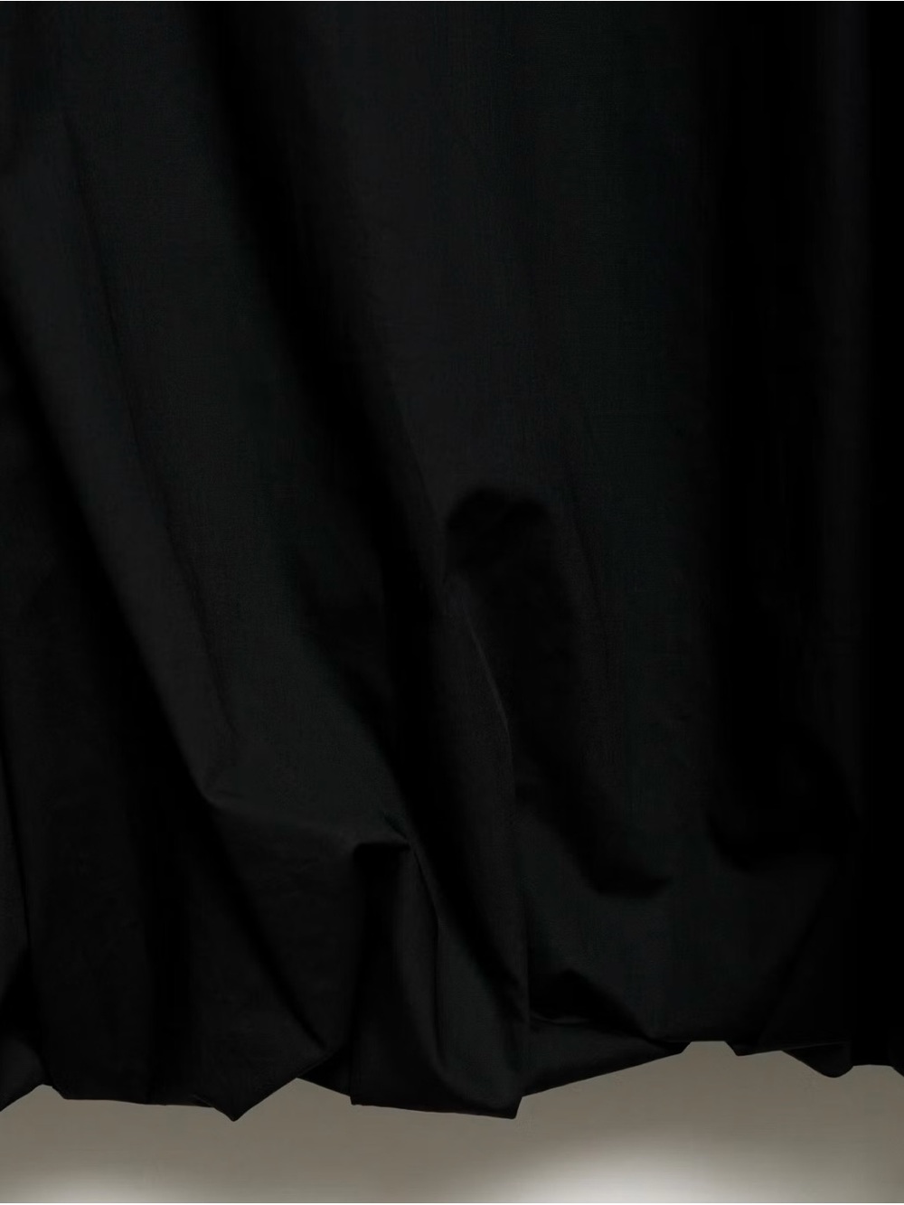 Mango Black Bubble-Hem Maxi Skirt - Picture 13 of 14